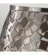 Zara 1 Light Indoor Wall Light Brushed Steel E14-3