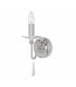Finsbury Park 1 Light Indoor Candle Wall Light Polished Nickel - Shade Not Included E14-1
