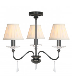 Finsbury Park 3 Light Chandelier Old Bronze-2