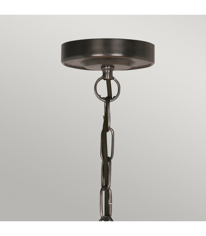 Finsbury Park 3 Light Chandelier Old Bronze-3