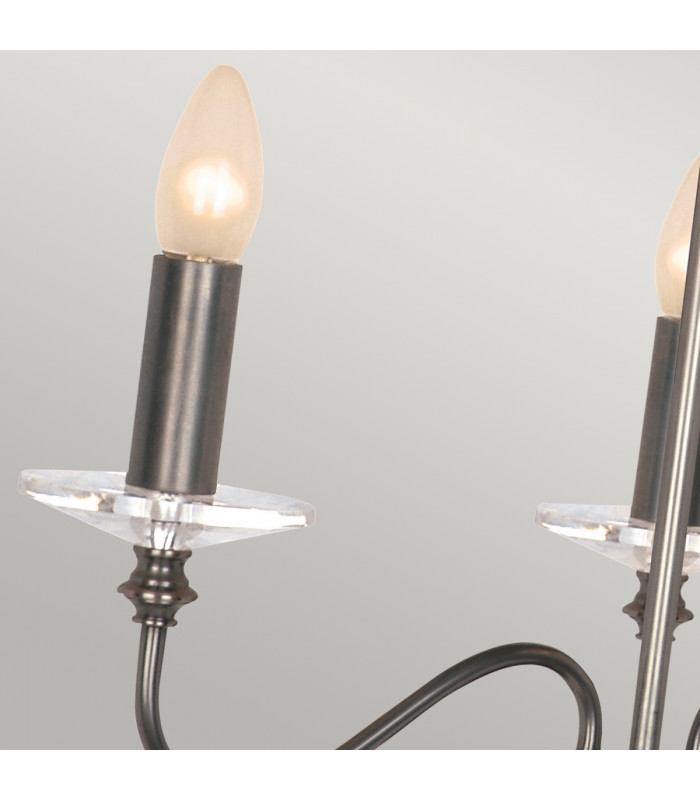 Finsbury Park 3 Light Chandelier Old Bronze-5