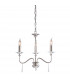 Finsbury Park Chandelier 3 Light Polished Nickel Finish E14-1