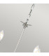 Finsbury Park 6 Light Multi Arm Chandelier Polished Nickel Finish - Shades Not Included E14-2