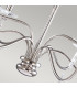 Finsbury Park 9 Light Chandelier Polished Nickel Finish E14-4