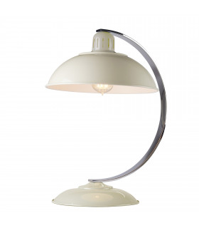 Franklin 1 Light Desk Lamp Oyster White E27-1