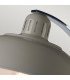 Franklin 1 Light Desk Lamp Tarpaulin Grey E27-2