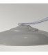 Franklin 1 Light Desk Lamp Tarpaulin Grey E27-4
