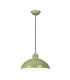 Franklin 1 Light Dome Ceiling Pendant Green E27-1
