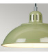 Franklin 1 Light Dome Ceiling Pendant Green E27-4
