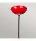 Franklin 1 Light Dome Ceiling Pendant Red E27-2