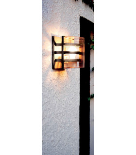 Frida 1 Light Indoor Wall Light Graphite IP54 E27-2