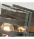 Frida 1 Light Indoor Wall Light Graphite IP54 E27-3
