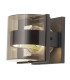Frida 1 Light Indoor Small Wall Light Graphite IP54 E27-1