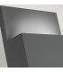 Geneve 1 Light Outdoor Up Down Wall Light Graphite IP54 E27-3
