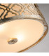 Arabella 2 Light Flush Mount Ceiling Light Gold E27-3
