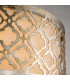 Arabella 2 Light Flush Mount Ceiling Light Gold E27-4