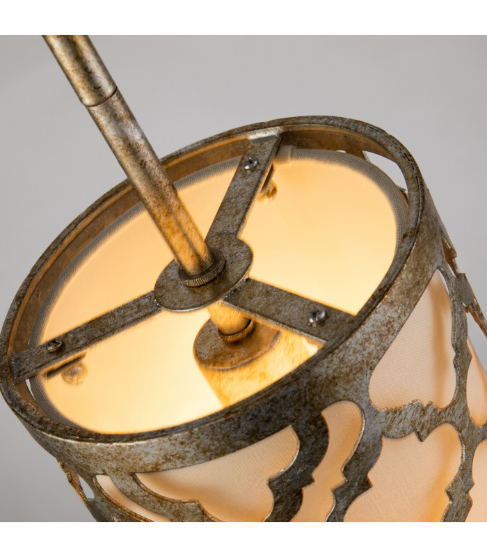 Arabella 1 Light Ceiling Mini Duo-Mount Pendant Gold E27-4