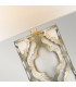 Arabella 1 Light Table Lamp Silver E27-4