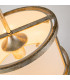 Lemuria 1 Light Round Ceiling Mini Duo-Mount Pendant Gold E27-2
