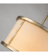 Lemuria 1 Light Round Ceiling Mini Duo-Mount Pendant Gold E27-3