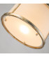 Lemuria 1 Light Round Ceiling Mini Duo-Mount Pendant Gold E27-4