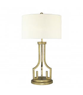 Lemuria 1 Light Table Lamp Gold E27-1