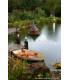 Beta Aluminium Plain Bollard Aged Iron IP54-4