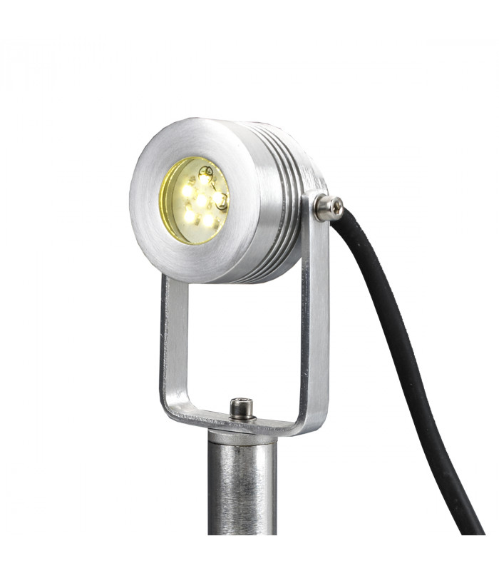 Spennymoor 1 x 12V Spotlight and Pole with 1m cable IP54-2
