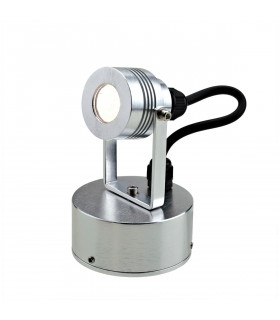 Elite Integrated LED Outdoor Small Spotlight Wall Fitting Anodised Aluminium IP54