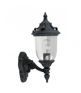 Elkstone Outdoor Wall Lantern Verdigris IP44-1