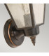 Highnam 1 Light Outdoor Wall Lantern Light Bronze IP44 E27-3
