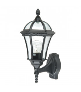 Ledbury 1 Light Outdoor Wall Lantern Light Black IP44 E27-1