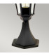 Ledbury 1 Light Outdoor Pedestal Lantern Black IP44 E27-3