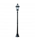 Ledbury 1 Light Outdoor Lamp Post Black IP44 E27-1