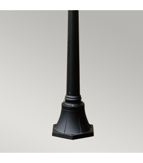 Ledbury 1 Light Outdoor Lamp Post Black IP44 E27-2