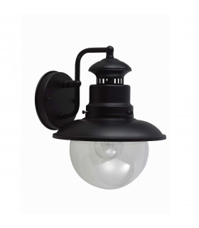 Shipston 1 Light Outdoor Wall Lantern Light Black E27-1
