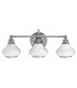 Ainsley 3 Light Indoor Wall Light Polished Chrome IP44 G9-1