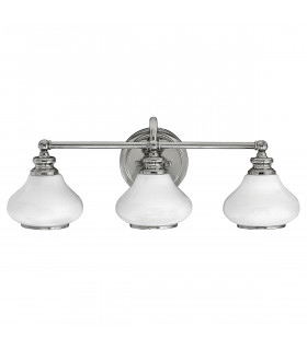 Ainsley 3 Light Indoor Wall Light Polished Chrome IP44 G9-1
