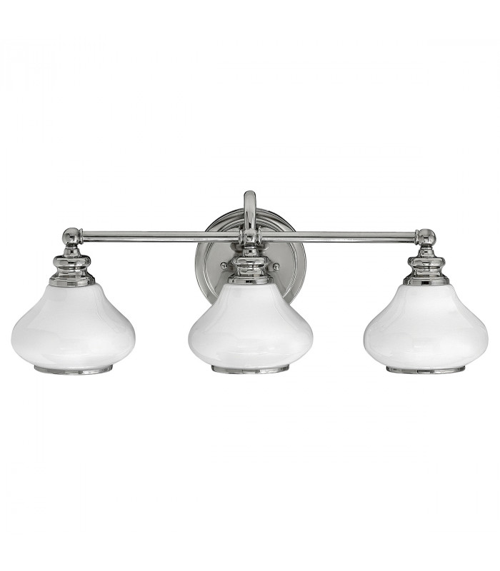 Ainsley 3 Light Indoor Wall Light Polished Chrome IP44 G9-1