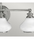 Ainsley 3 Light Indoor Wall Light Polished Chrome IP44 G9-3