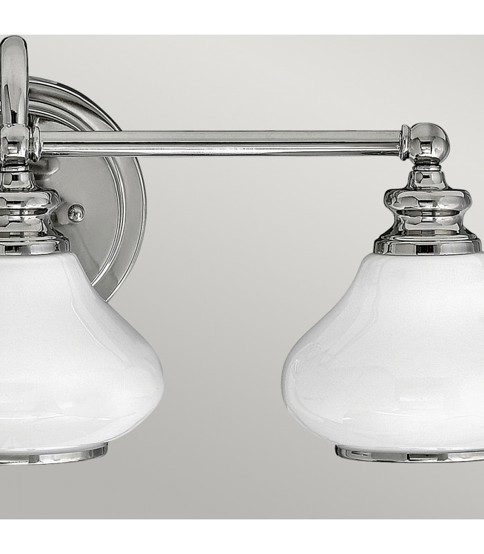 Ainsley 3 Light Indoor Wall Light Polished Chrome IP44 G9-3