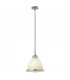 Amelia 1 Light Medium Dome Ceiling Pendant Chrome E27-1