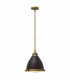 Amelia 1 Light Medium Dome Ceiling Pendant Buckeye bronze Restoration Bronze E27-1