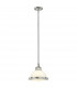 Amelia 1 Light Dome Ceiling Mini Pendant Chrome E27-1