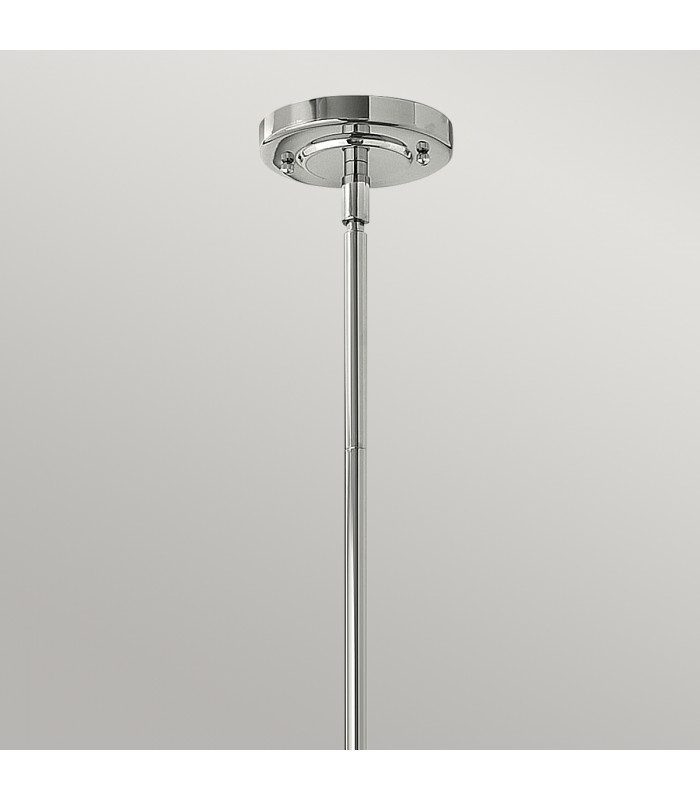 Amelia 1 Light Dome Ceiling Mini Pendant Chrome E27-2