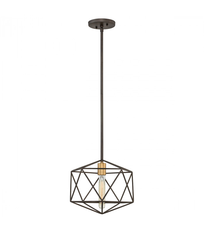 Astrid 1 Light Mini Pendant Metallic Matte Bronze-1