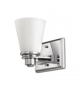 Avon 1 Light Bathroom Wall Light Polished Chrome IP44 G9