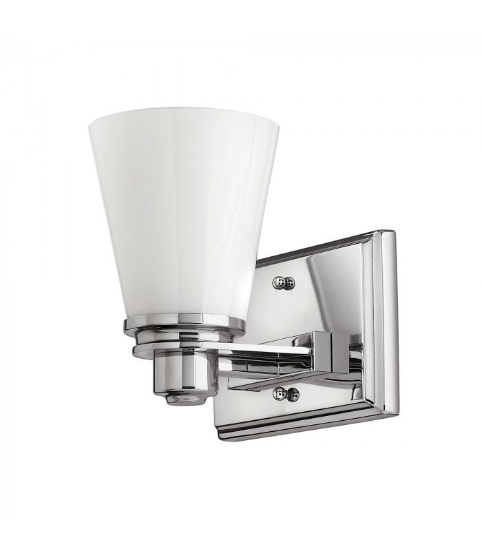 Avon 1 Light Bathroom Wall Light Polished Chrome IP44 G9