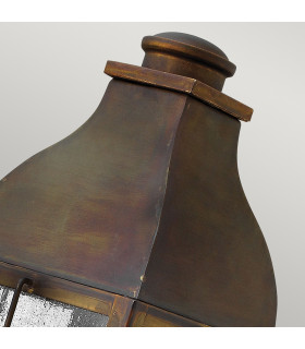 Bingham 3 Light Outdoor Large Wall Lantern Light Sienna IP44 E14-2