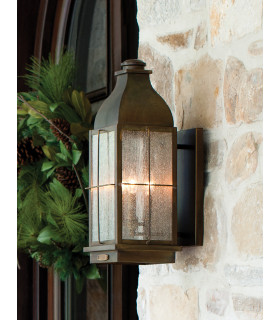 Bingham 3 Light Outdoor Medium Wall Lantern Light Sienna IP44 E14-2